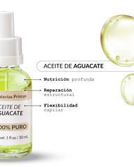 Aceite de Aguacate para el Cabello | Reparación Capilar y Anti-Quiebre – Aminoplex®
