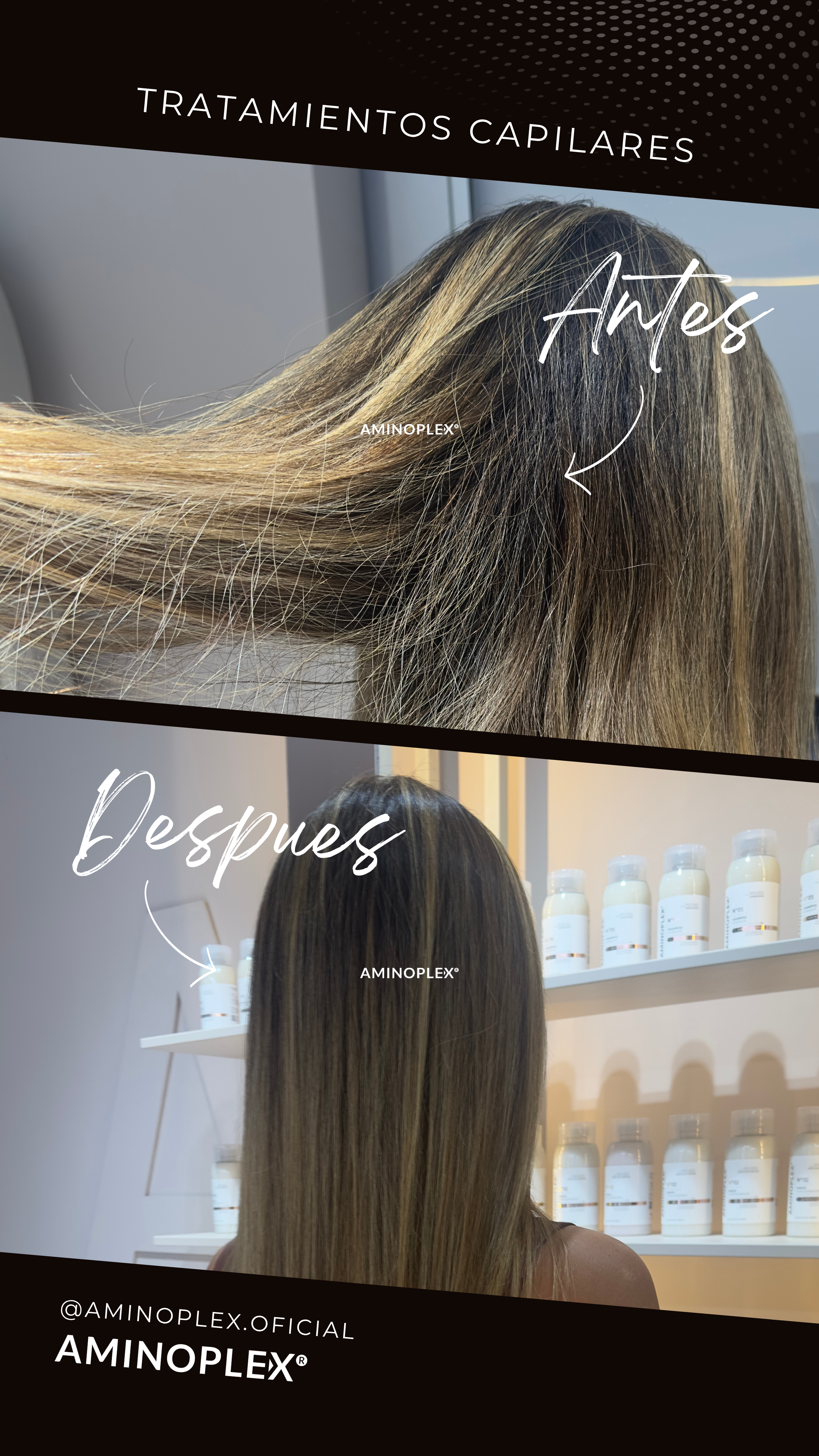 Kit Duo Aminoplex – Shampoo Reparador + Shock Ultra-Reparador | Reparación Profunda y Brillo Inmediato