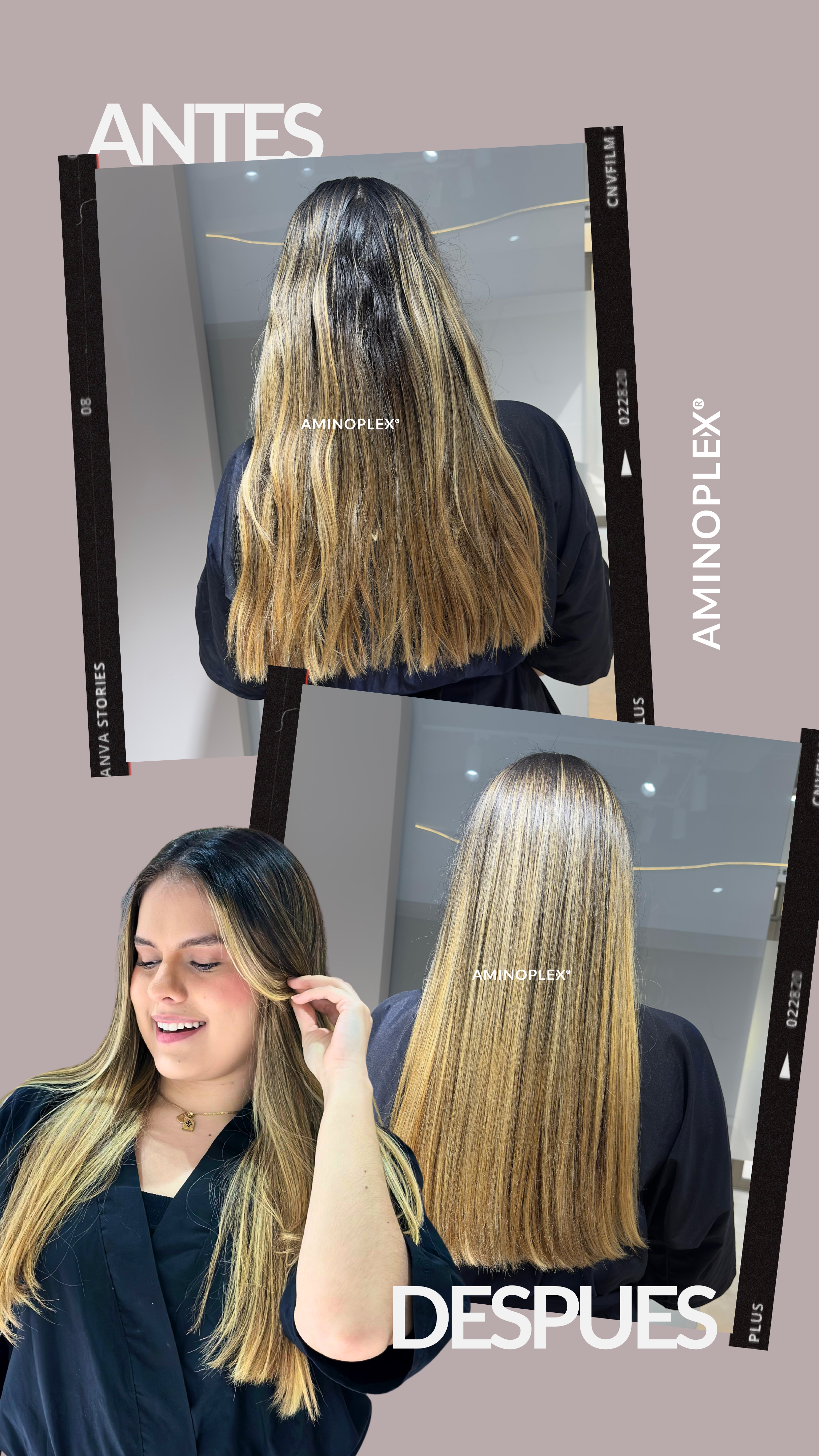 Kit Duo Aminoplex – Shampoo Reparador + Shock Ultra-Reparador | Reparación Profunda y Brillo Inmediato