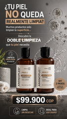 Kit De Limpieza Facial - Clean Me X2 - Jabón Oleoso Desmaquilante + Jabón Limpieza Profunda