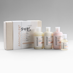 Kit Repair Box Aminoplex – Set Profesional (Shampoo, Shock, Bond Perfector & Oil Serum)