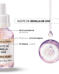 Aceite de Semilla de Uva para el Cabello | Hidratación Ligera y Protección Capilar – Aminoplex®